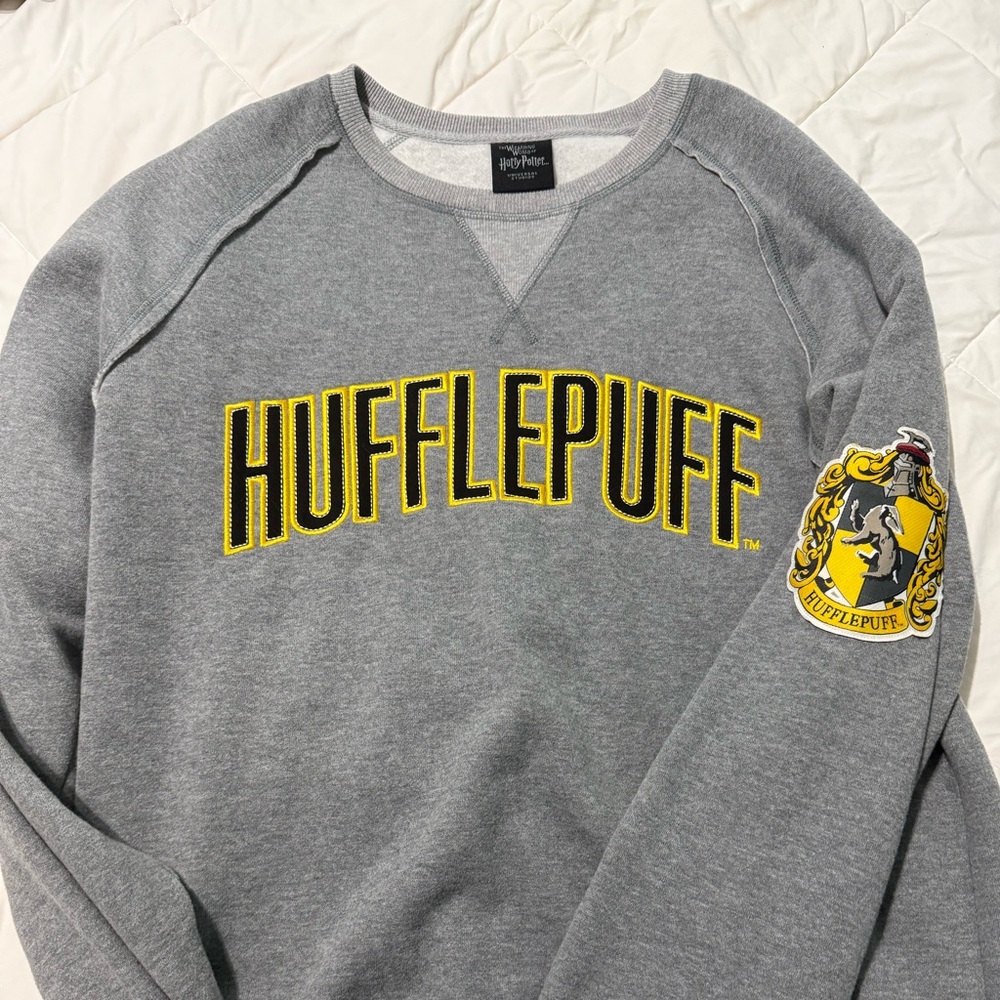 Gray Hufflepuff Soft Sweatshirt